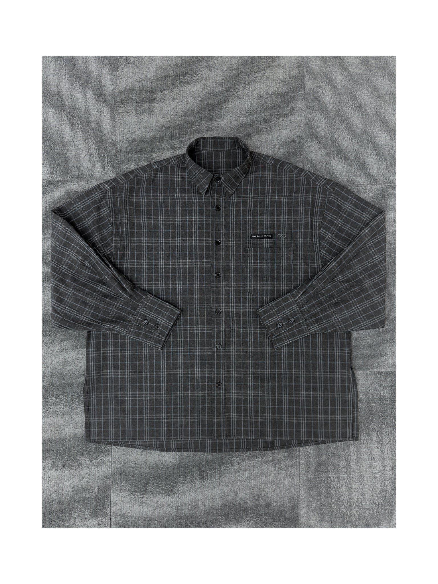 10SS Engineer Shirt (Gray Check)