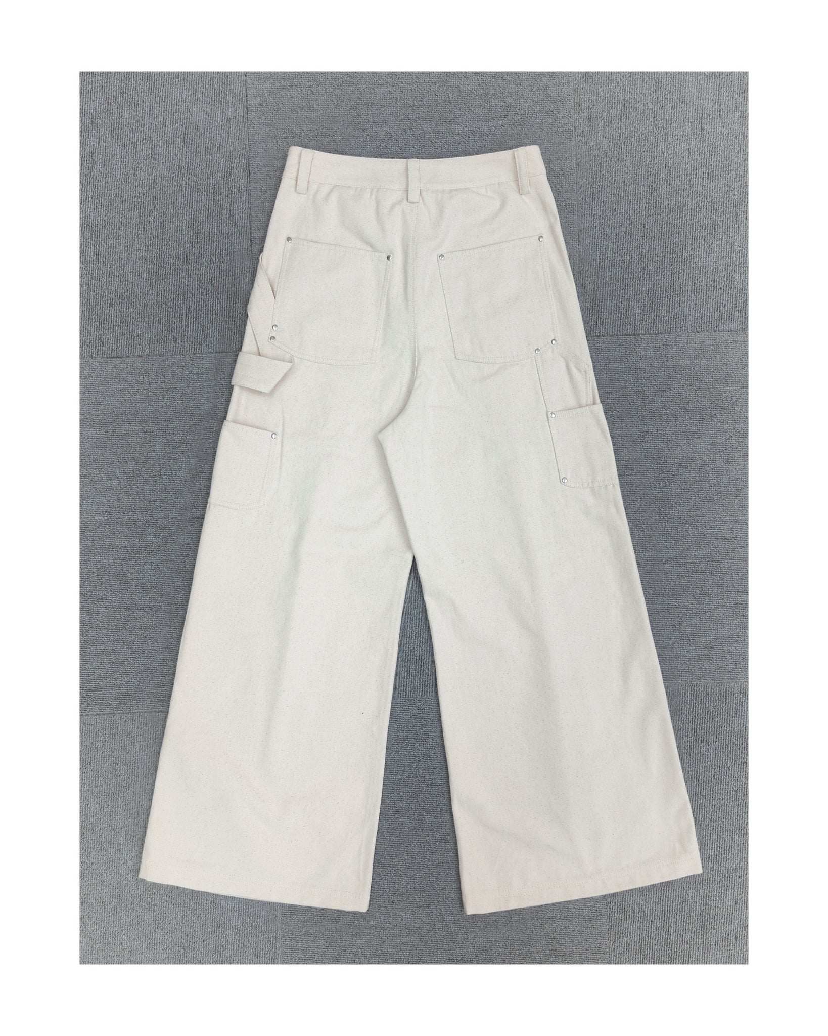 10SS UTILITY SHIFT PAINTER PANTS (Off White)