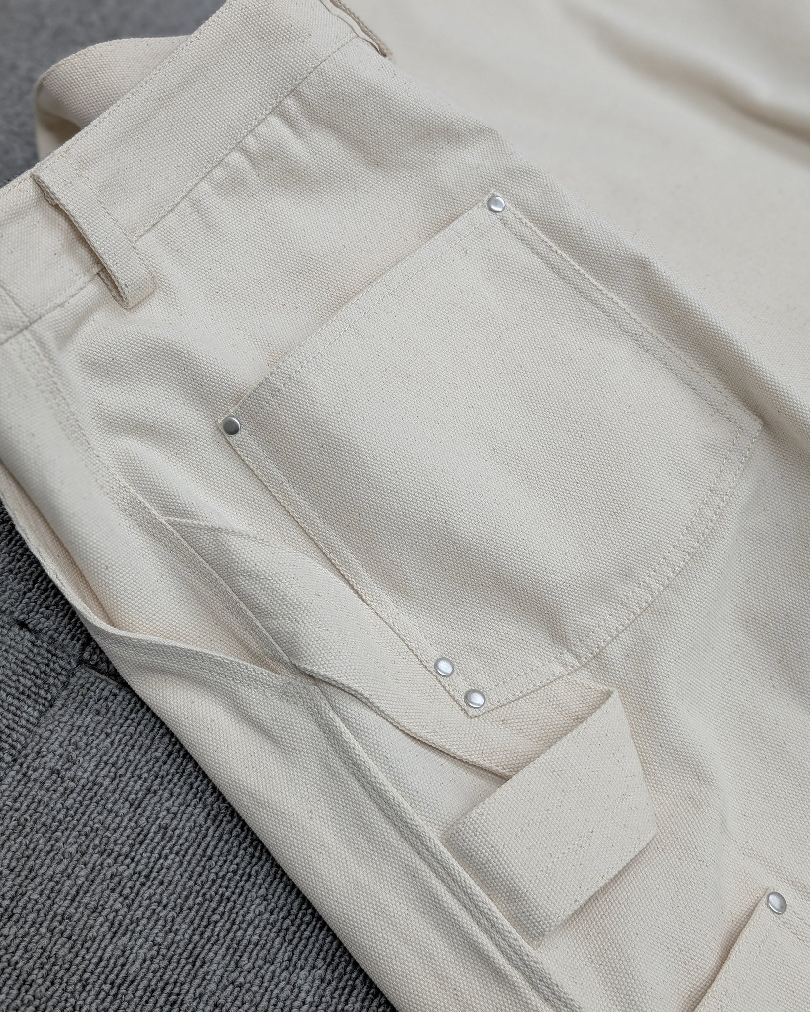 10SS UTILITY SHIFT PAINTER PANTS (Off White)